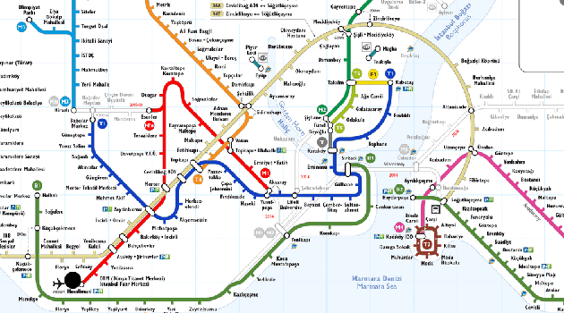 Metrobüs Haritası